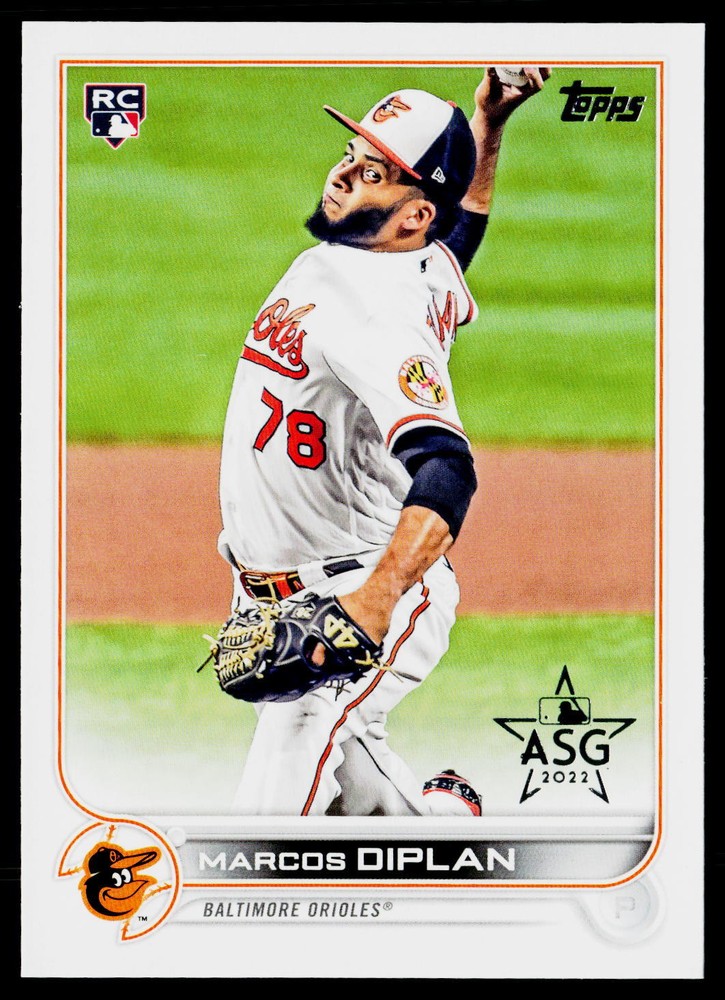 Marcos Diplan 2022 Topps All-Star Game Stamped #517 Orioles Card