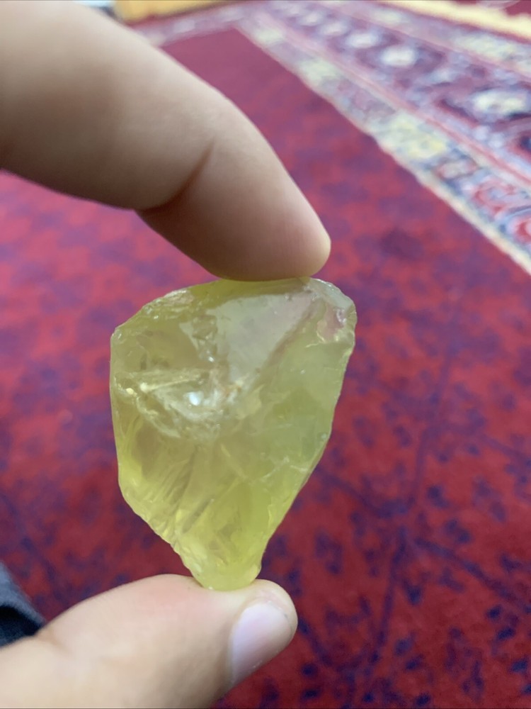 139 carat Natural Lemon Quartz facet rough