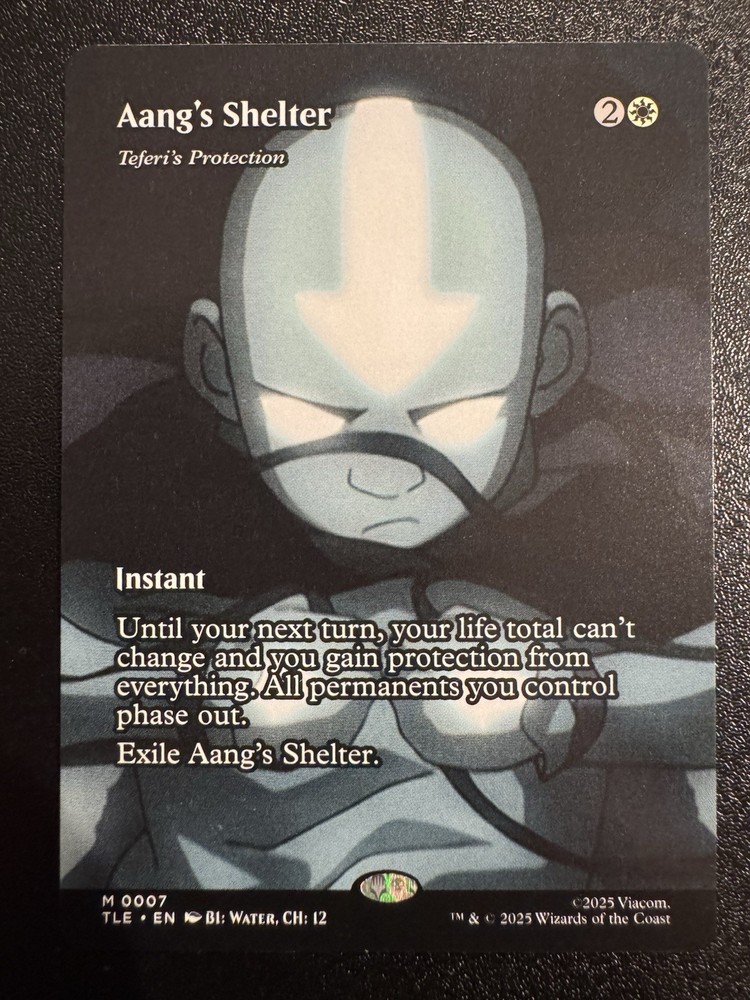 Aang's Shelter Teferi's Protection Borderless Avatar The Last Airbender MTG NM-image