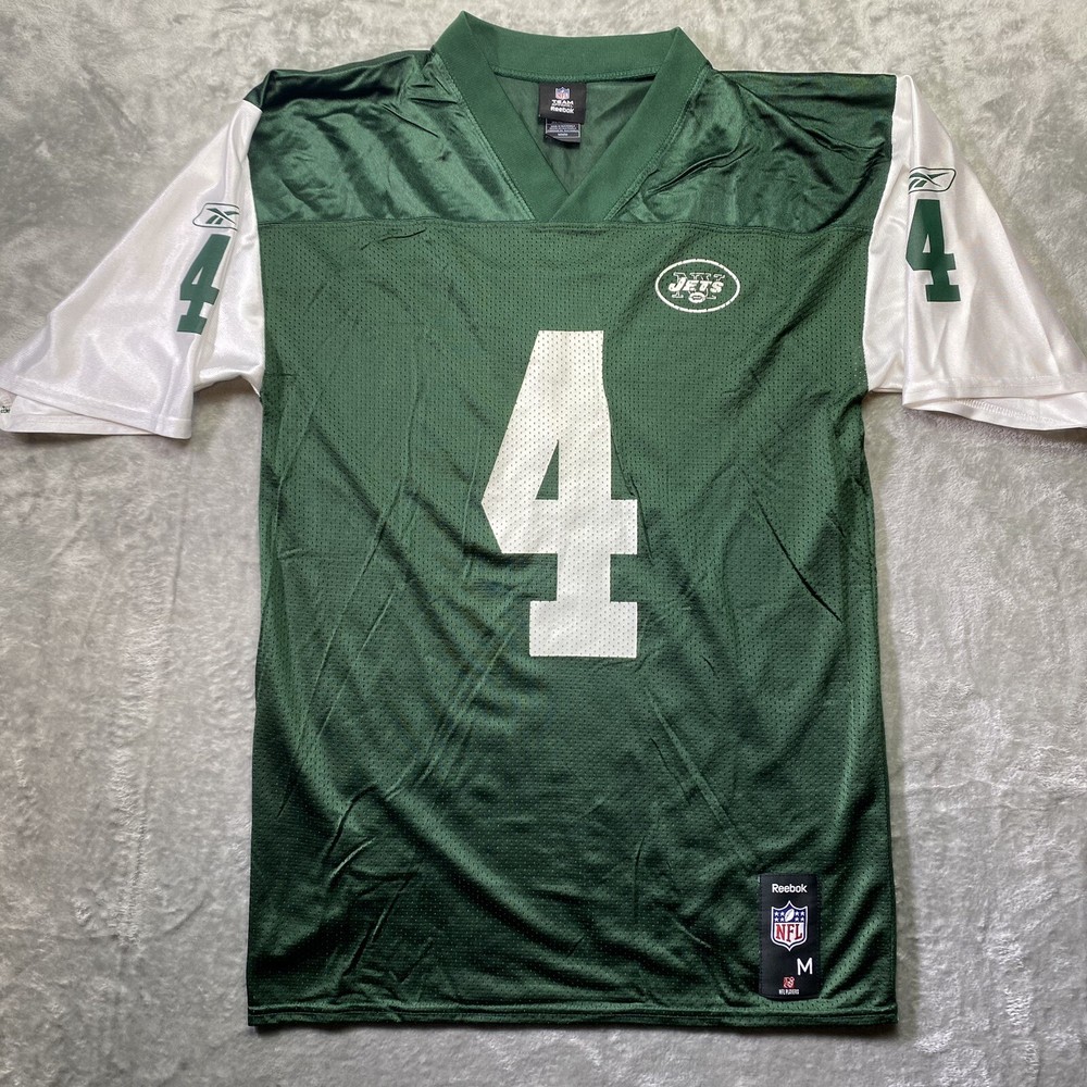 Reebok Brett Favre New York Jets Green NFL Jersey Mens Medium Team Apparel