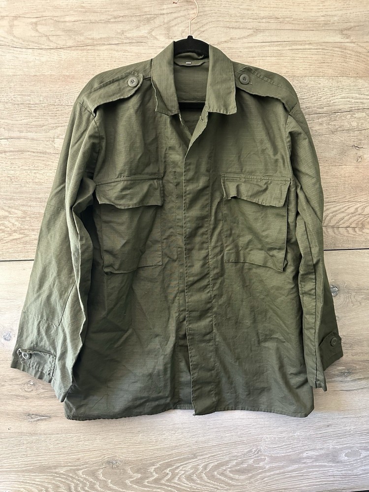 ABL PRETA Tactical Jacket Belgium Green Military Long Sleeve Size 40 Men Combat Wear-image