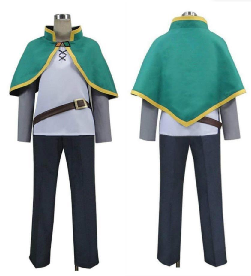 Satou Kazuma Cosplay Costume God's Blessing On This Wonderful World Outfit