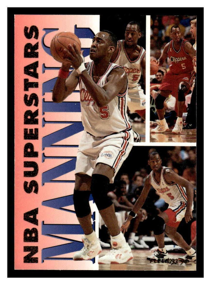 1993-94 Fleer #11 Danny Manning NBA Superstars