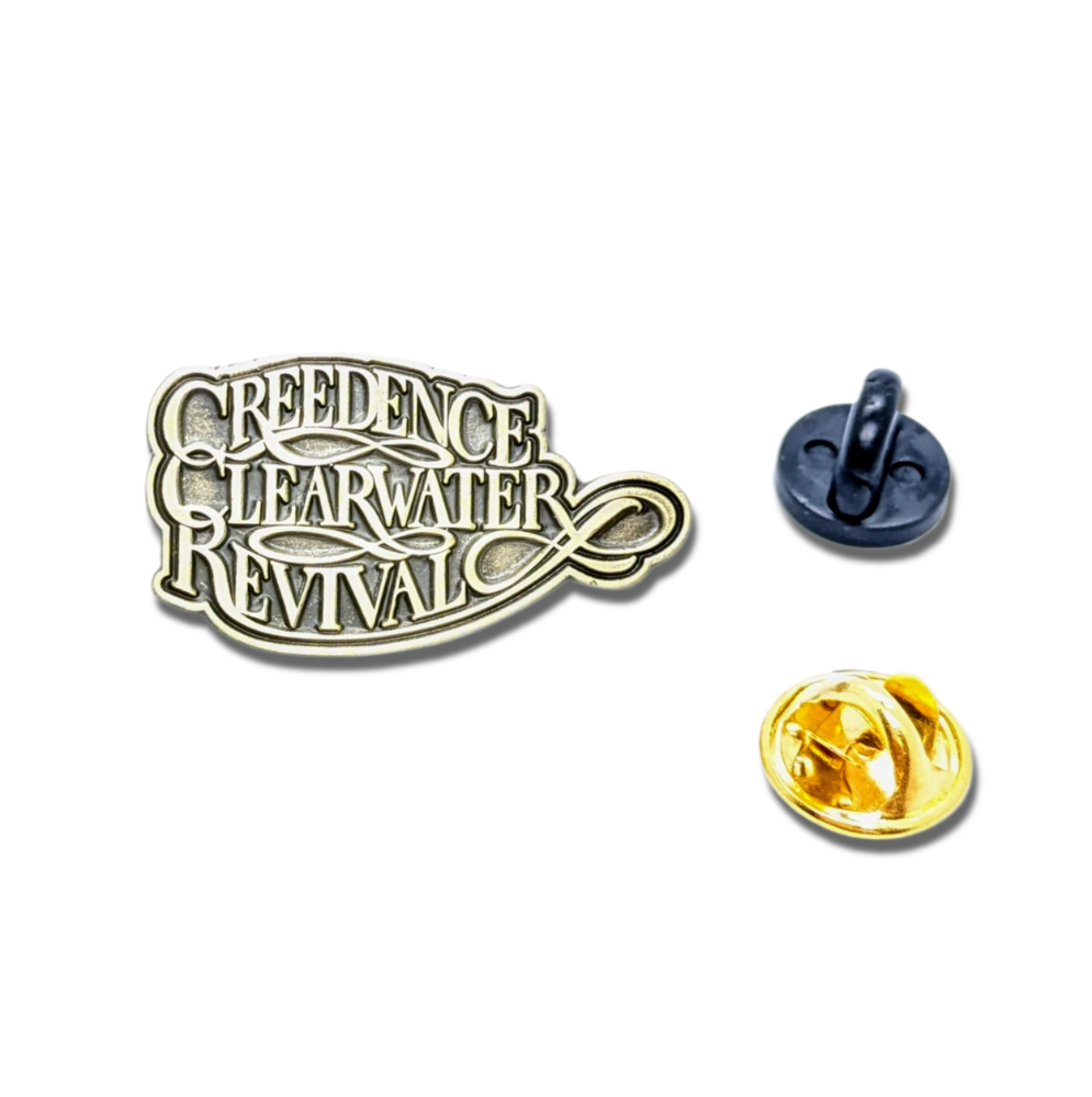 CREEDENCE CLEARWATER REVIVAL (CCR) PIN Music 60's Rock Band Gift Enamel Brooch