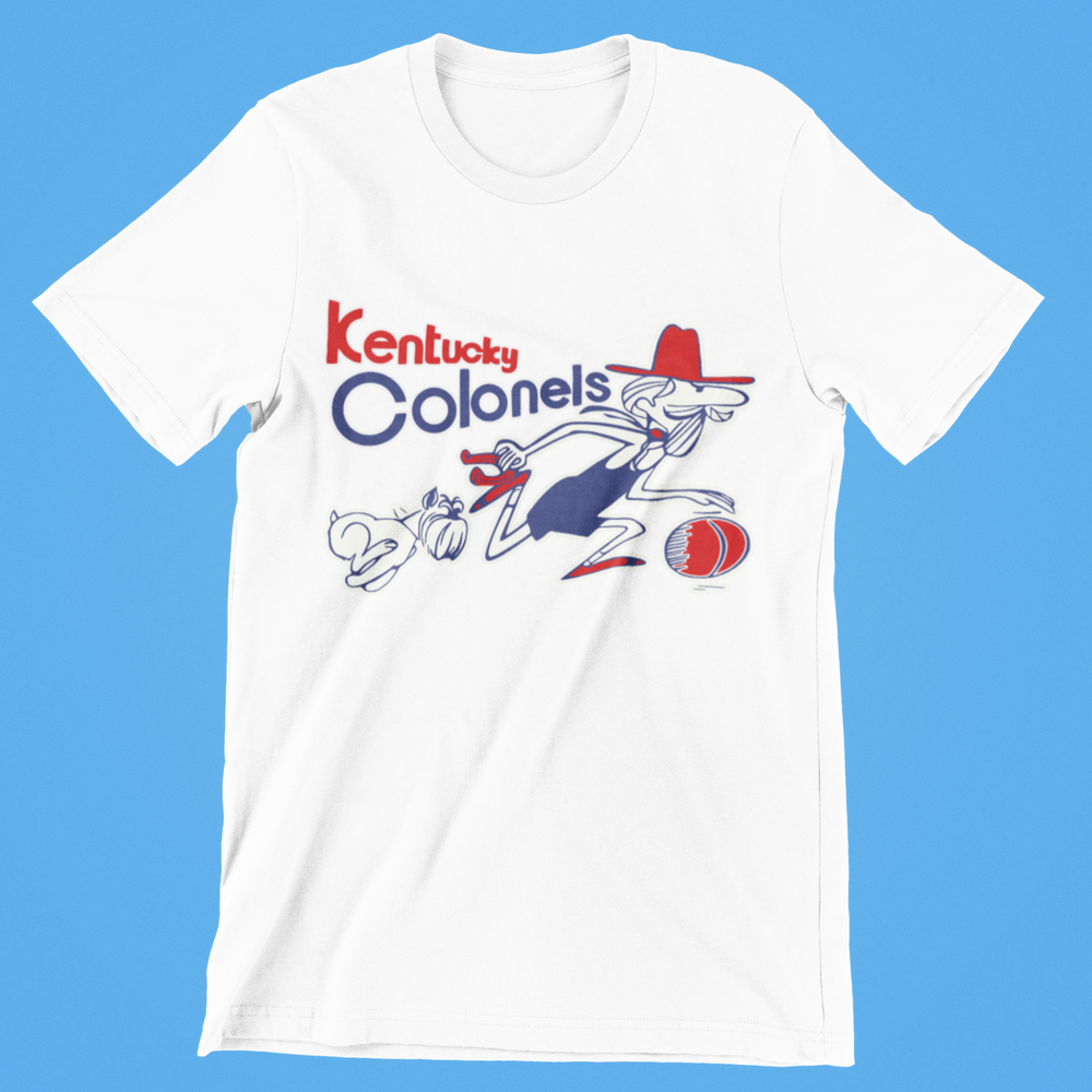 Kentucky Colonels ABA Basketball VTG Retro NBA Premium Blend Graphic T-Shirt-image