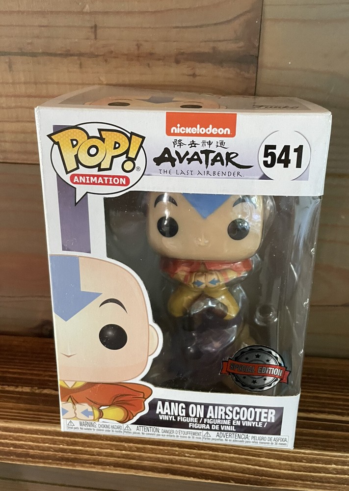 FUNKO POP Avatar - Aang on Airscooter #541 *SPECIAL EDITION*-image