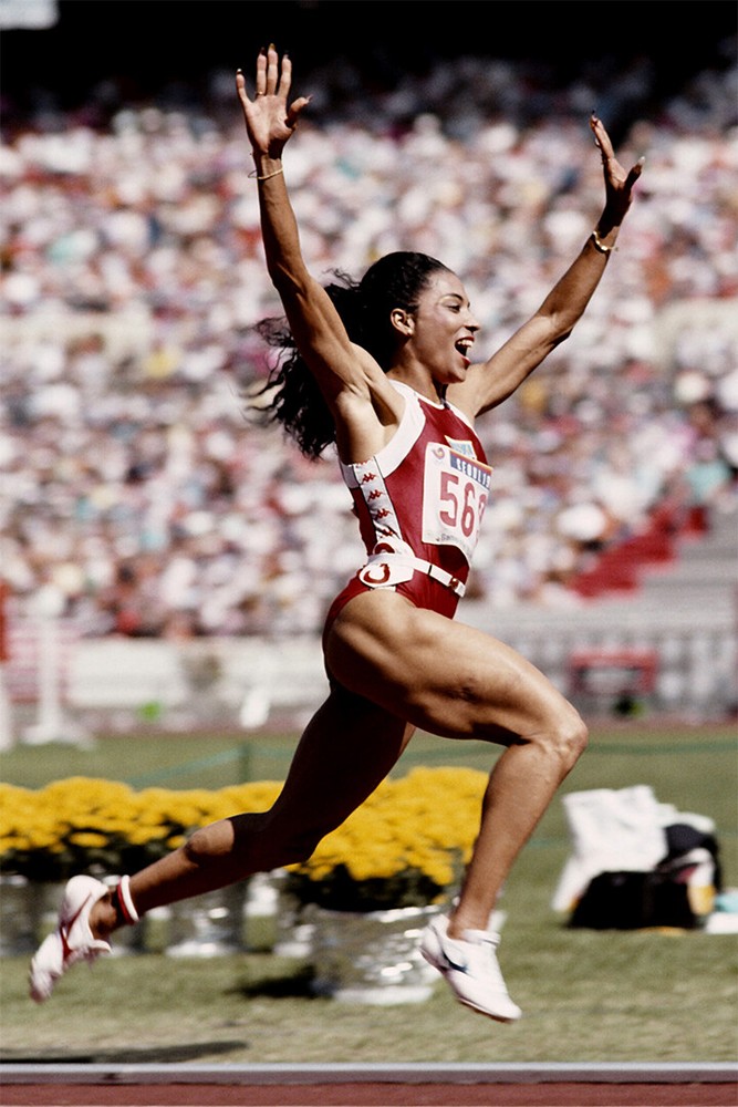 Florence Griffith Track And Field Sports Wall Art Home - POSTER 20x30
