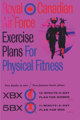 Royal Canadian Air Force Exercise Plans for Physical Fitness: Two Books in One