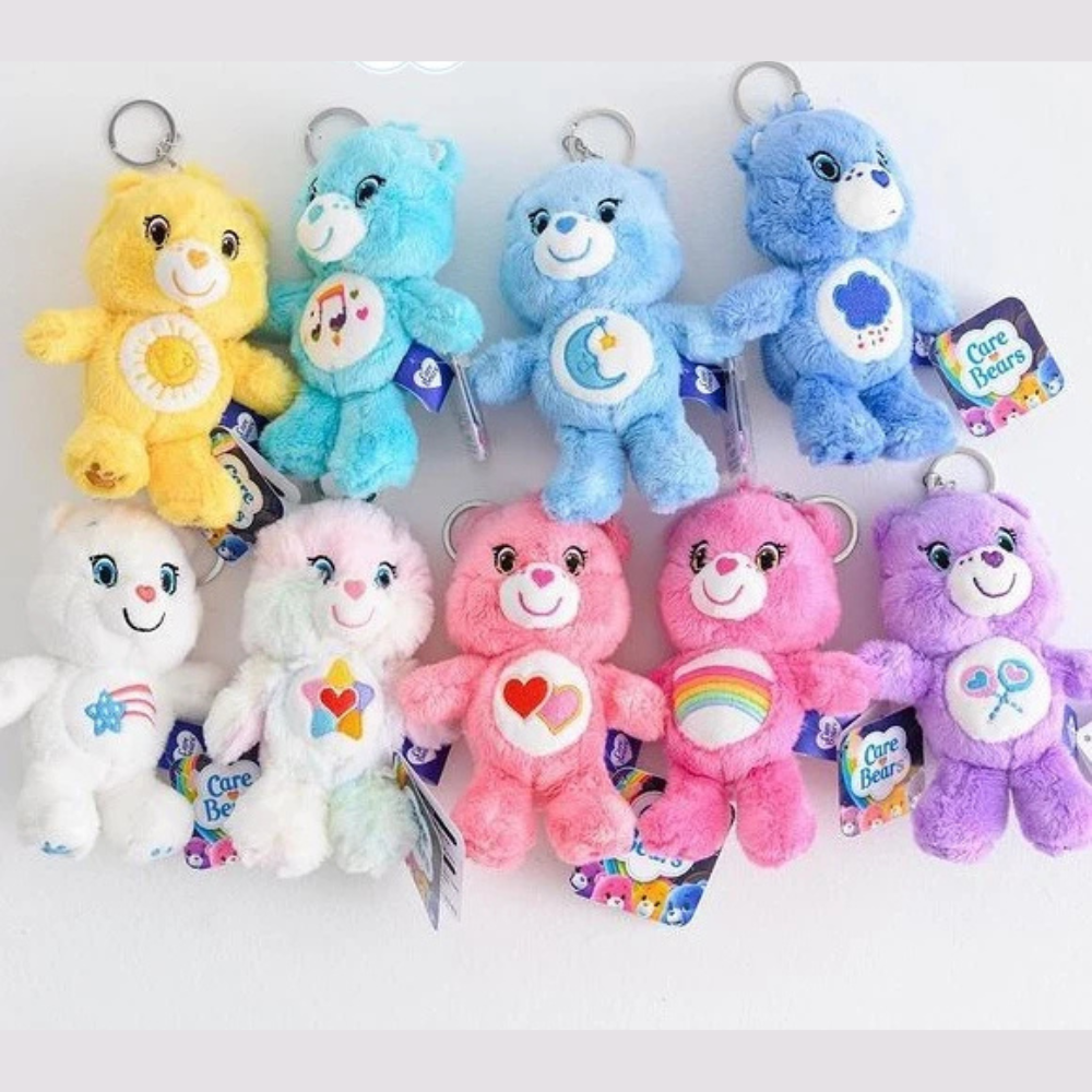 Care Bears Keychain Plush Doll 14 cm Original Thailand Exclusive New Year Gift