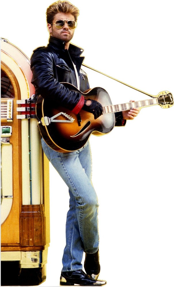 George Michael-Juke Box with Guitar -72