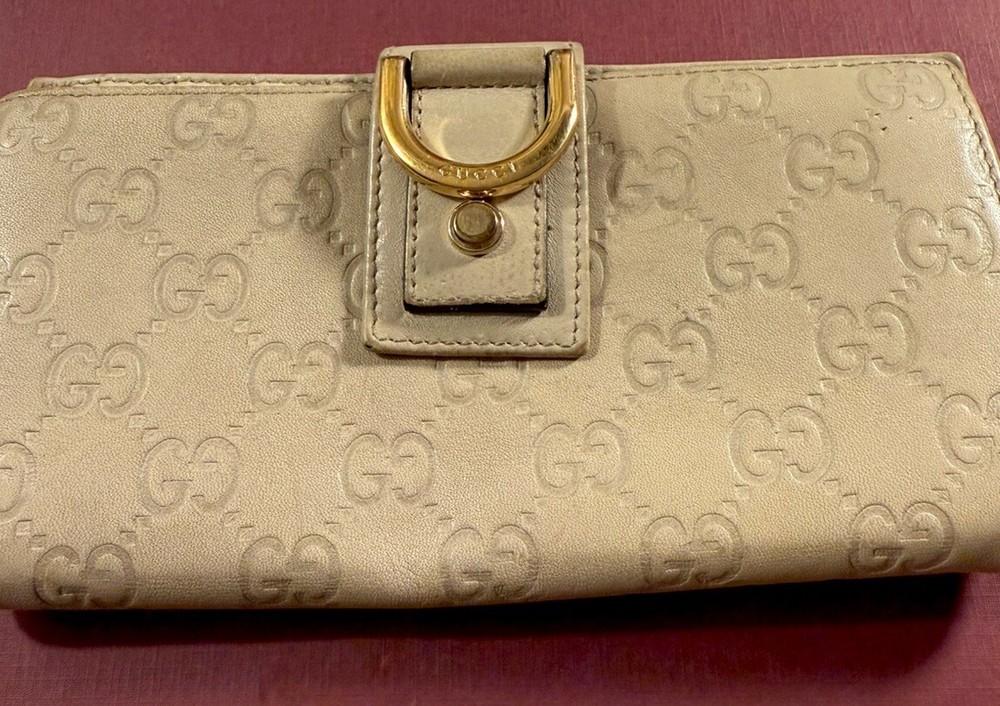 GUCCI Genuine Long Leather Wallet for Men or Women