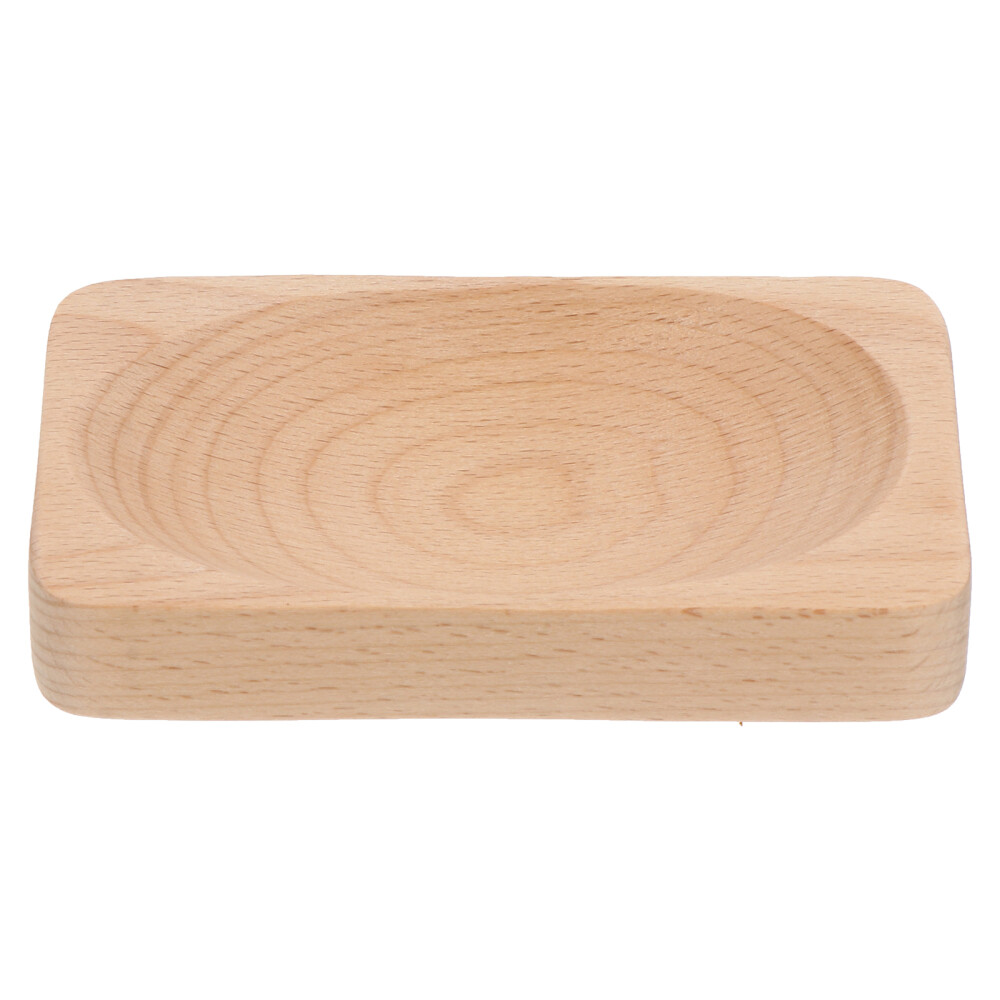 Fruit Serving Platter Vegetable Cut Board Wooden Salad Plate