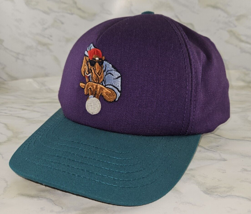 Vintage CAMEL Cigarettes Joe Playing Billiards Pool Adjustable Snapback Cap Hat