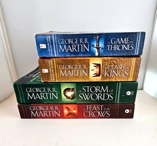 Game of Thrones Books 1-4 Softcover A Song of Ice and Fire Set-image