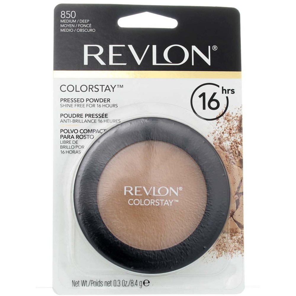 2 Pack Revlon ColorStay Pressed Powder, Medium Deep 850, 0.3 oz