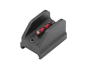 Shotgun Adjustable Tactical Front Sight - Vertical Screw Retention - Fiber Optic