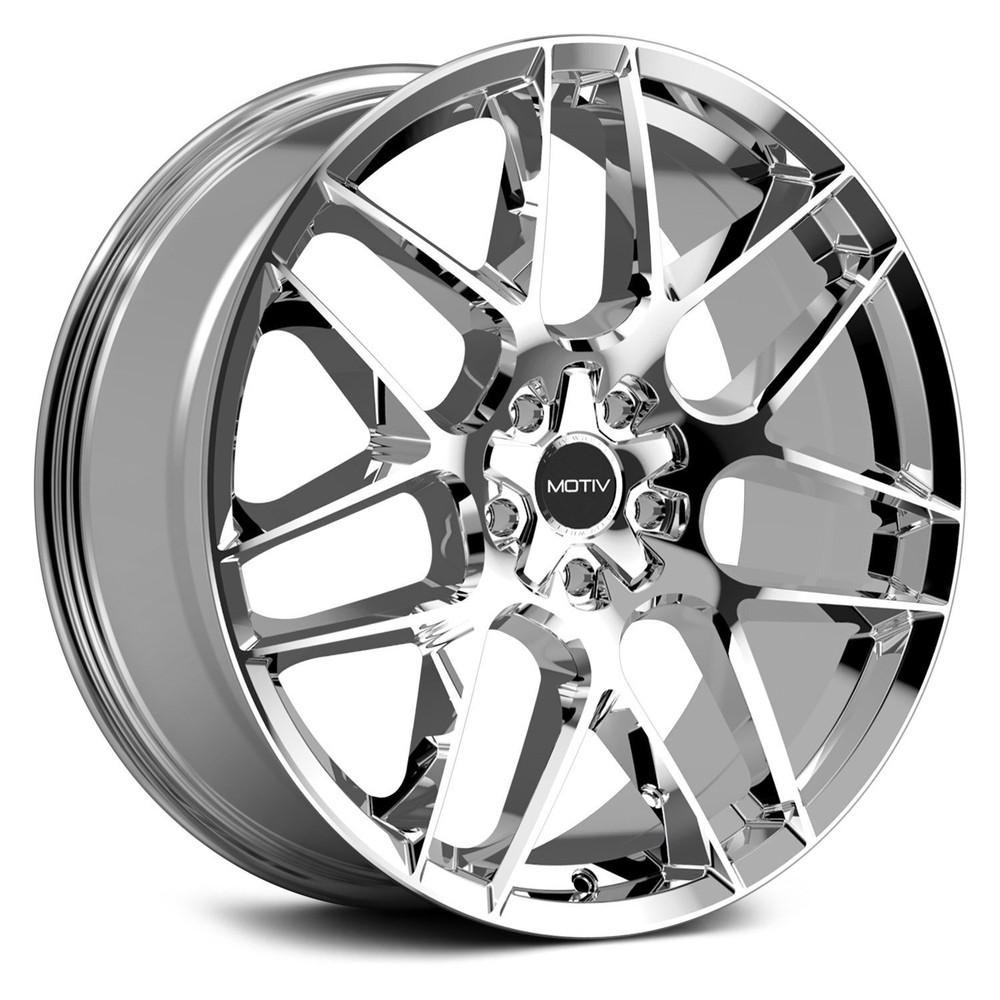 Motiv 435C FOIL Wheel 20x8.5 (40, 5x114.3, 73.1) Chrome Single Rim