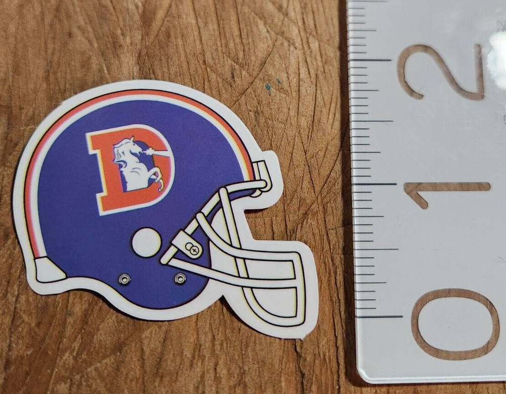 🏈 Denver Broncos NFL Football Decal Sticker for Laptop Windows Cars