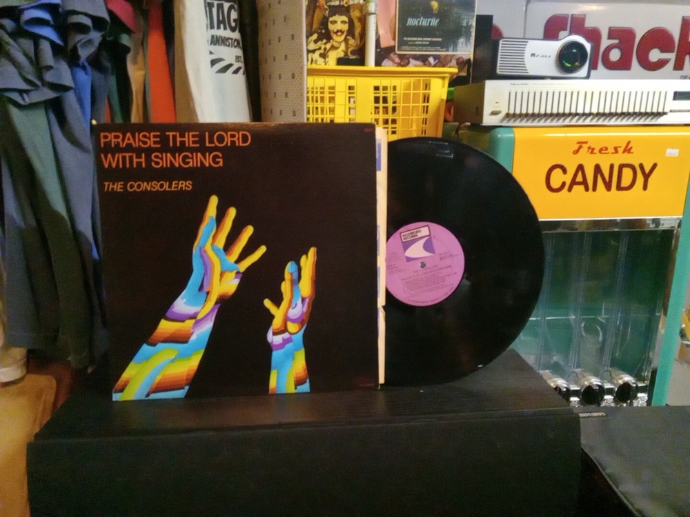 The CONSOLERS RARE Vinyl Soul Black Gospel Lp NASHBORO Praise The Lord With Sing