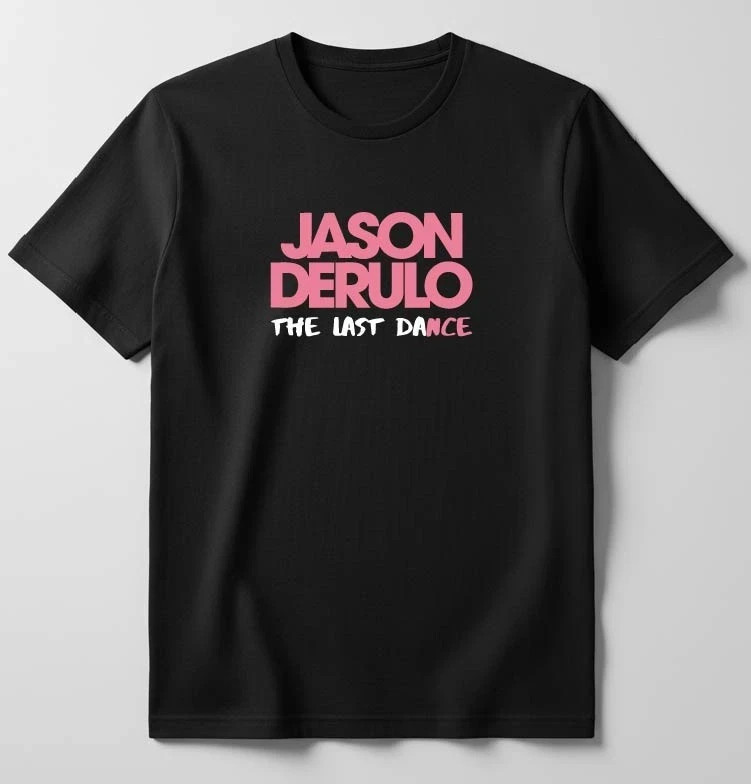 New Jason Derulo  The Last Dance World Tour 2026 T-Shirt VK08799