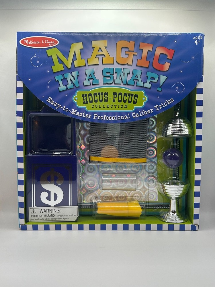 Melissa & Doug Magic in a Snap! Abracadabra Collection Easy to Master Tricks-image
