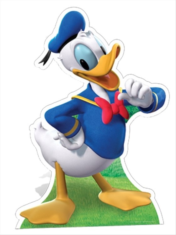 Donald Duck Mickey's Friend Official Disney Cardboard Fun Cutout -For your Party