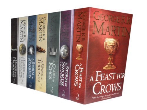 George R R Martin A Song Of Ice And Fire 7 Book Collection-image