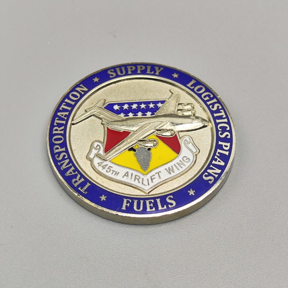 USAF 445th Logistics Readiness Squadron Wright Patterson AFB Ohio Challenge Coin