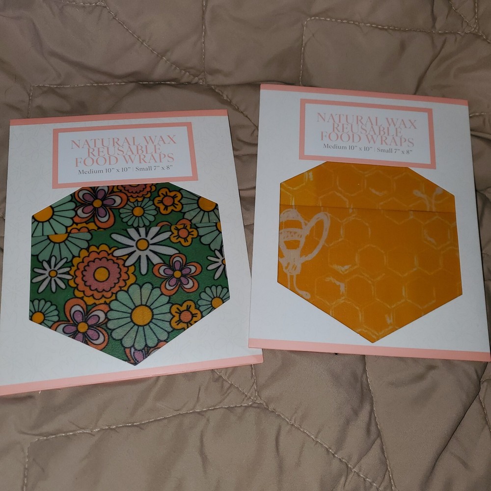 Envolturas de alimentos reutilizables de cera de abeja natural Target Bullseye-image