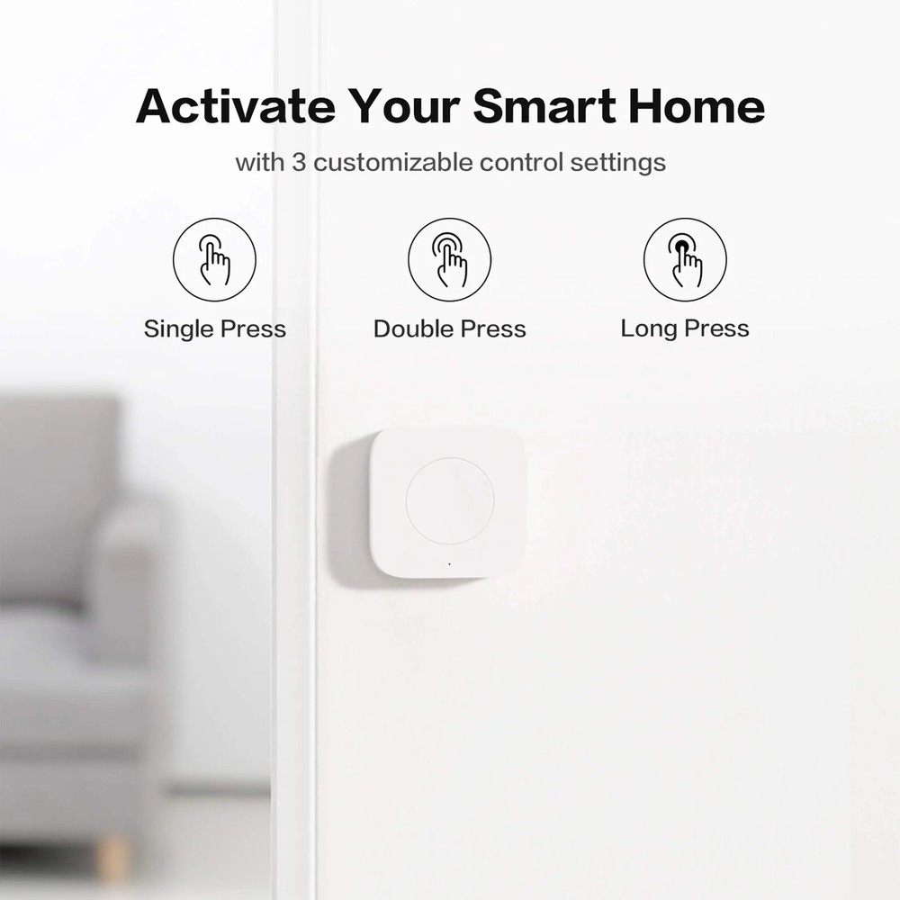 ZigBee Smart Home Emergency Button Bell 3-Way APP Remote Control Wholesale  