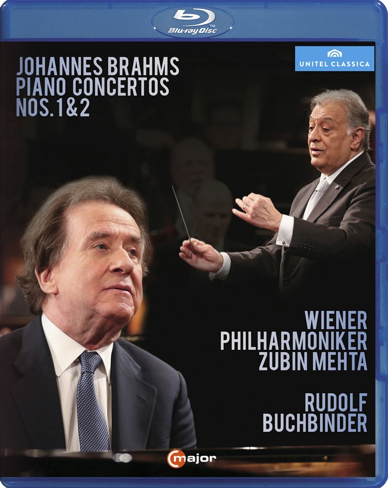 RUDOLF BUCHBINDER / VIENNA PHILHARMONIC ORCHESTRA / ZUBIN MEHTA JOHANNES BRAHMS: