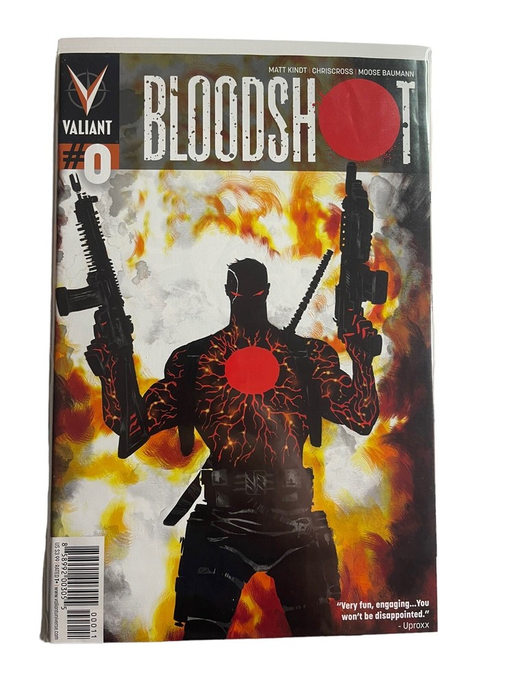Bloodshot (3rd Series) #0 VF/NM; Valiant Matt Lindt Chriscross Moose Baumann