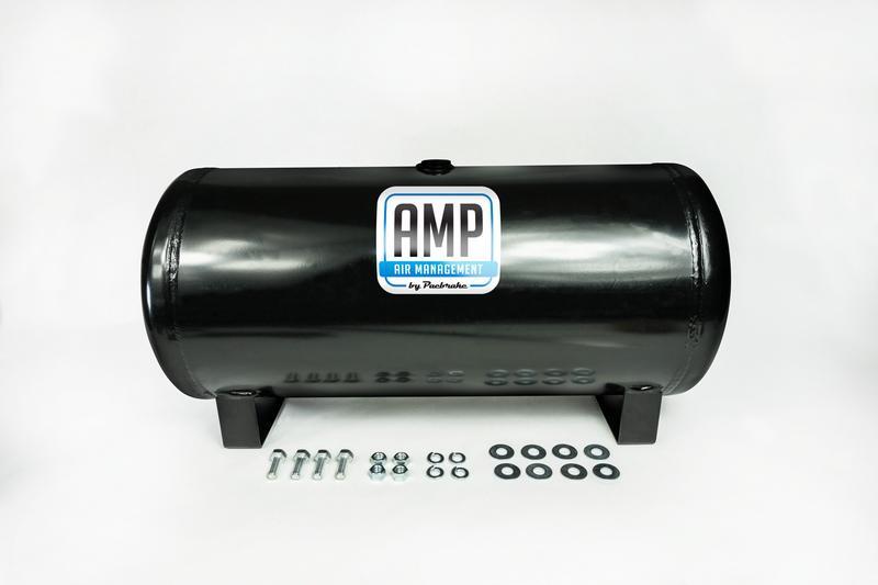 Pacbrake Portable Air Tank - 5 Gallon Carbon Steel Basic Air Tank Kit An Air Tan