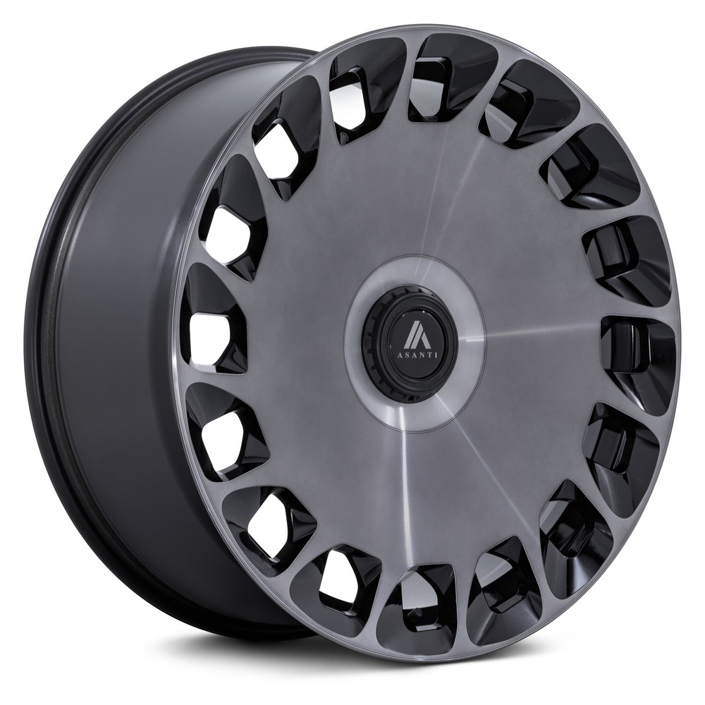 Asanti ABL-45 ARISTOCRAT 20x10.5 Black Wheel 5x112 40 Offset 72.56 Bore Single Rim