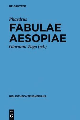 Fabulae Aesopiae by Giovanni Zago: New