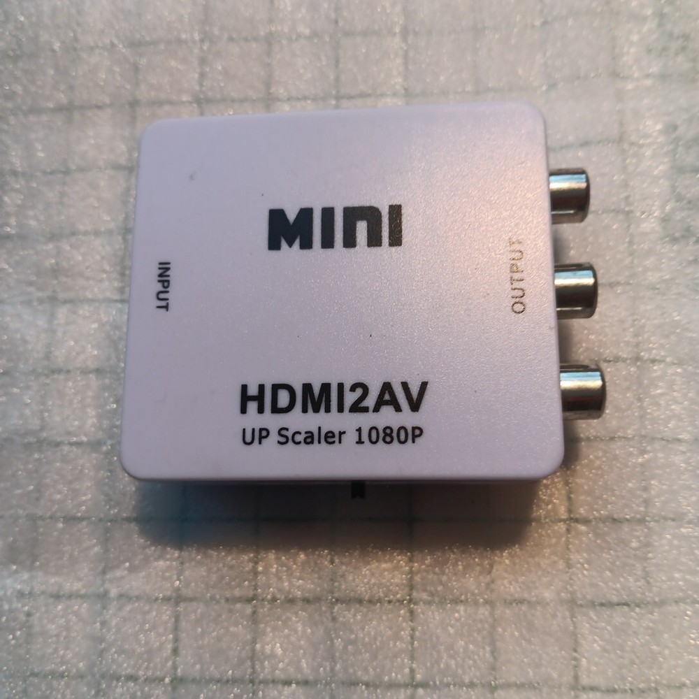 HDMI To RCA Mini Composite 1080P Audio Video AV CVBS Adapter Converter For TV