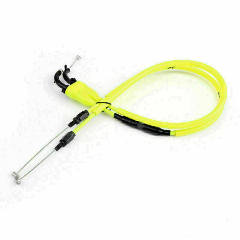 Throttle Cable Push/Pull Wire Line Gas Fits Yamaha YZF R1 YZF-R1 04-06 Green UE