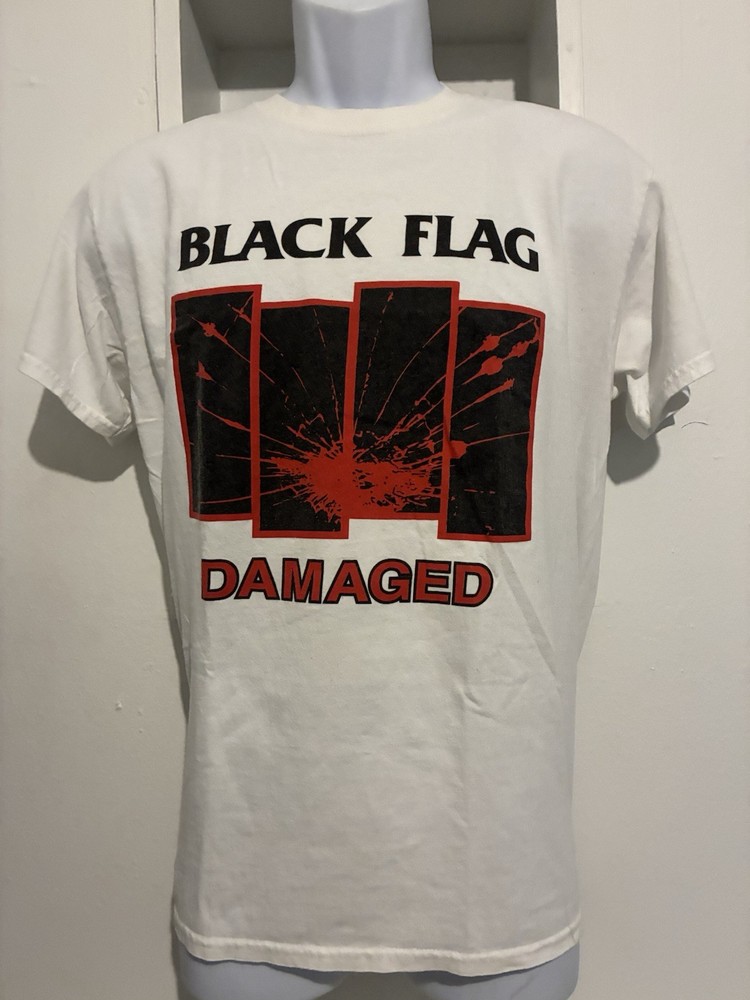 Black Flag punk band shirt from the SST 