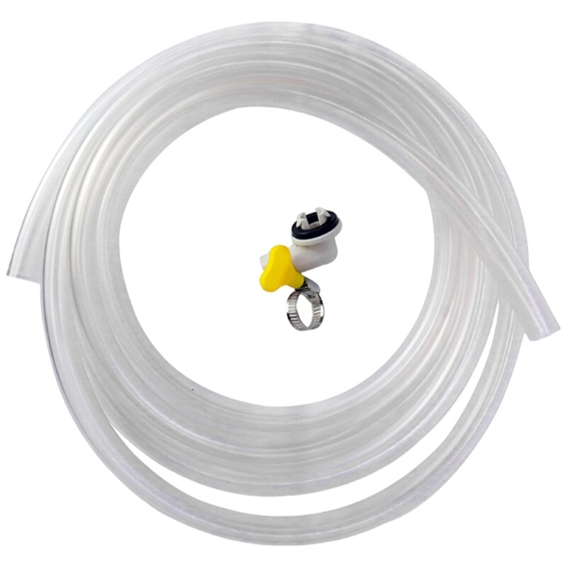10Ft Air Conditioner Condensate Drain Hose with Connector Long Extension Hose
