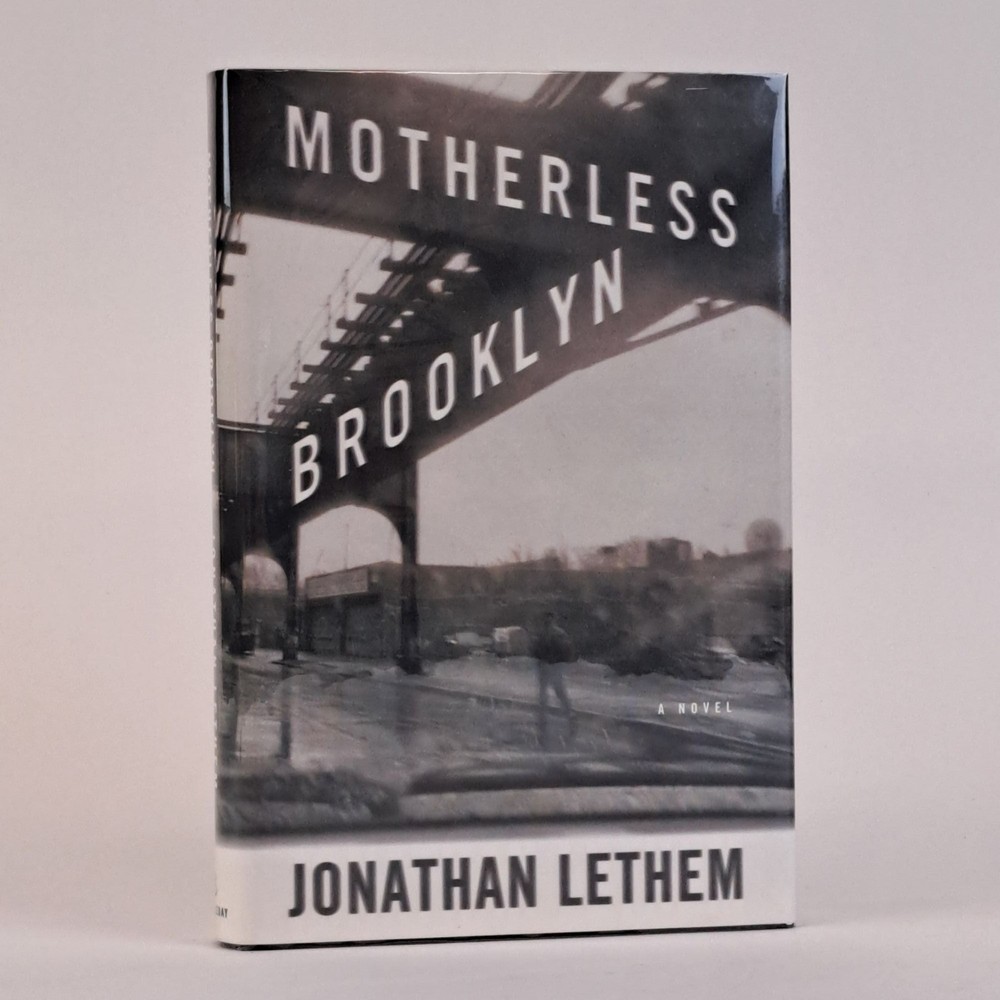 Jonathan Lethem / MOTHERLESS BROOKLYN Signed 1st Edition 1999