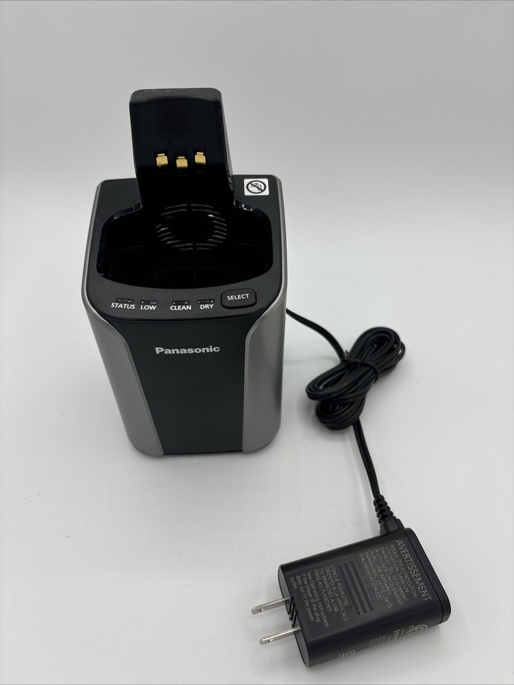 Panasonic RC9-20 Self Cleaning Shaver Recharger with Power Cord