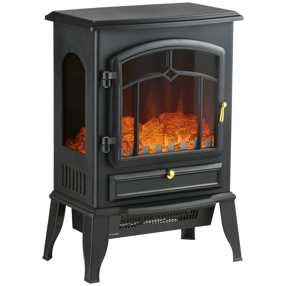 HOMCOM Electric Fireplace Stove,22