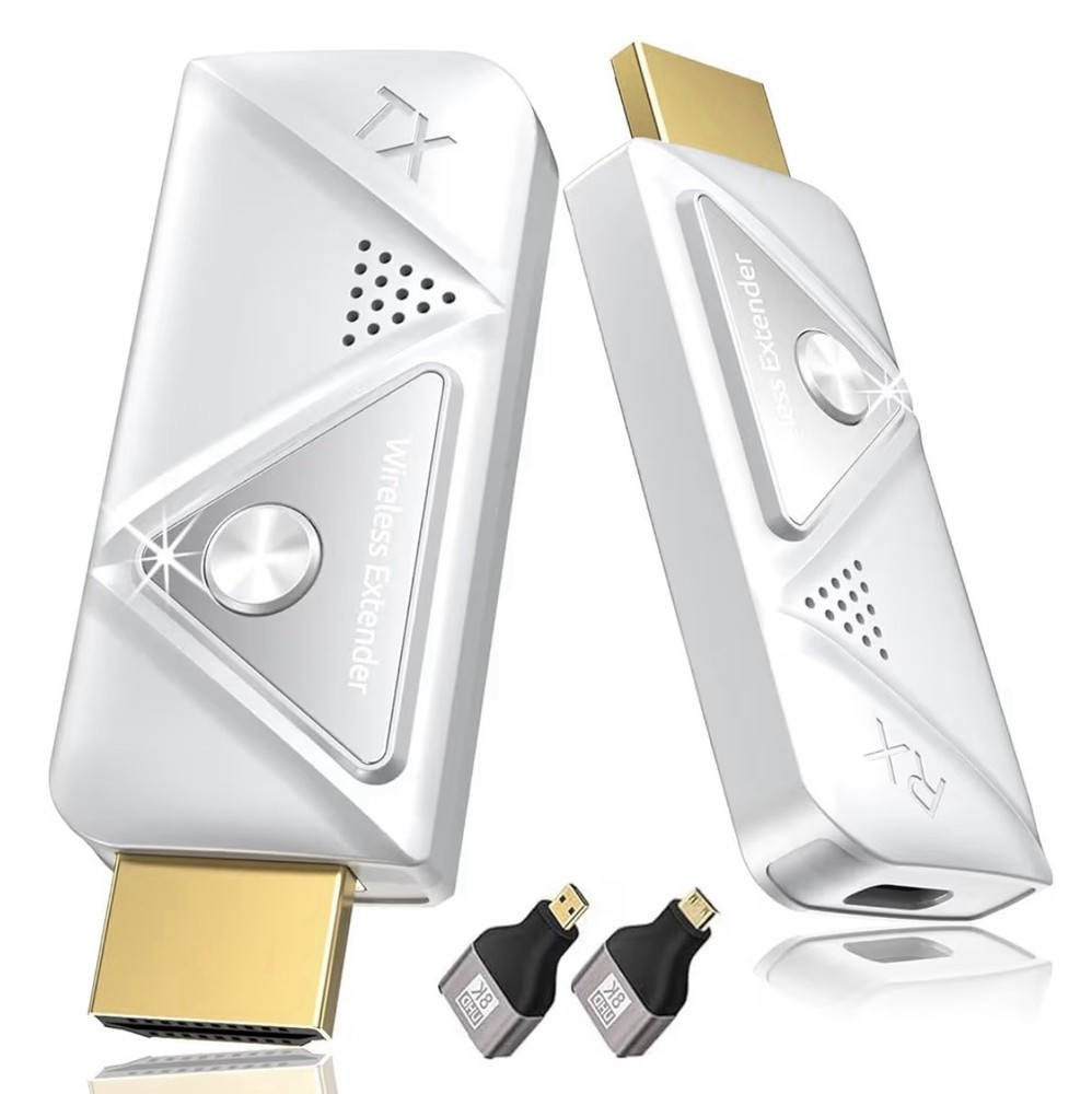 Wireless HDMI Extender TX RX Kit 1080P Plug & Play Mirror Cast