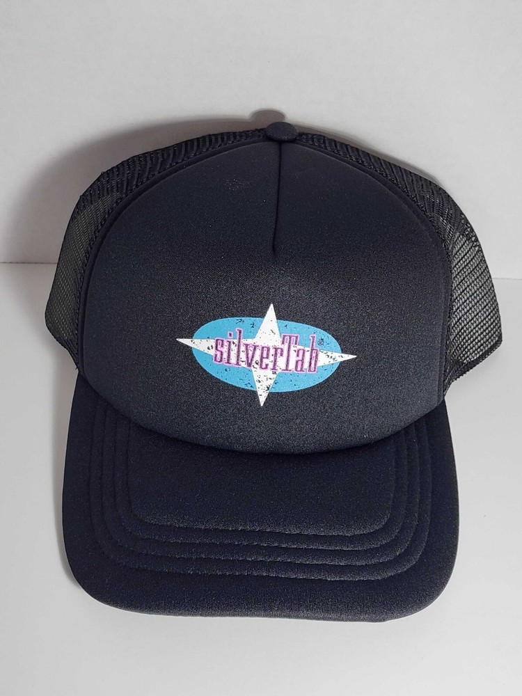 Levi's Silvertab Iconic Mesh Men;s Trucker Snapback Hat Cap  Black New with Tags