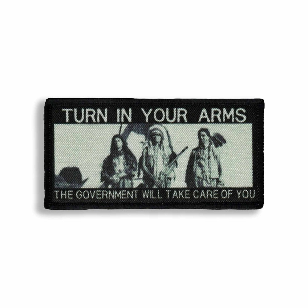 Tactical Outfitters Turn in Your Arms Morale Patch