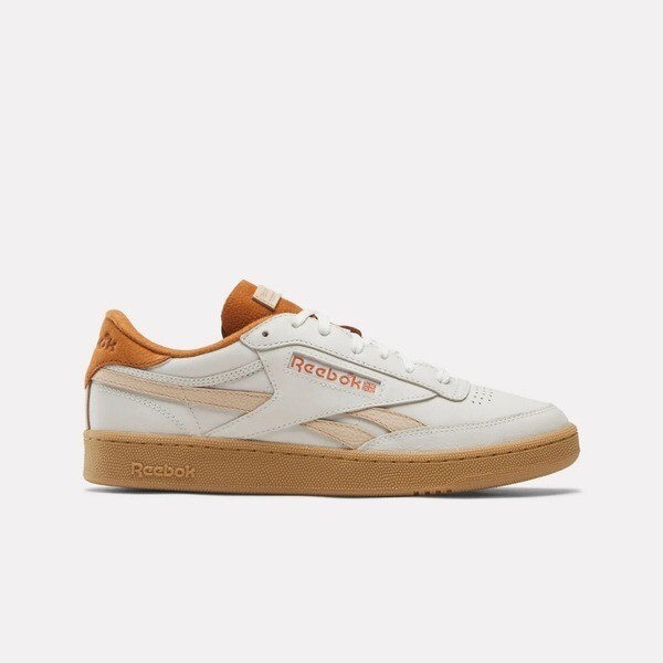 Reebok Club C Revenge Vintage [100201194] Men Casual Shoes Chalk/Dark Ginger
