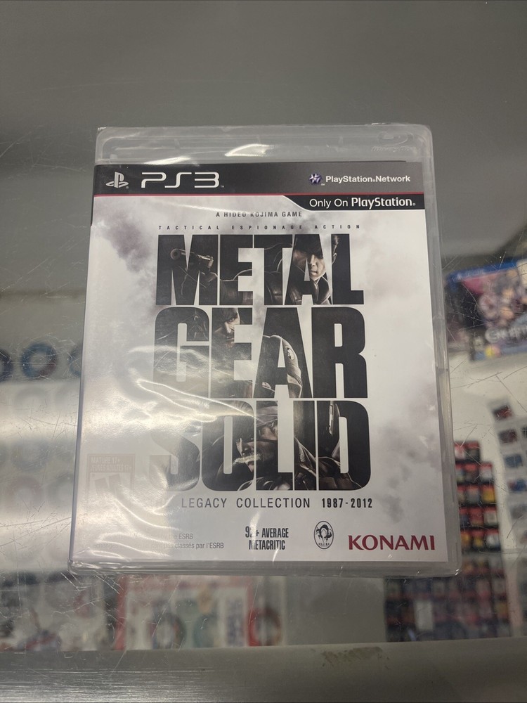 Metal Gear Solid Legacy Collection PS3 Brand New Sealed