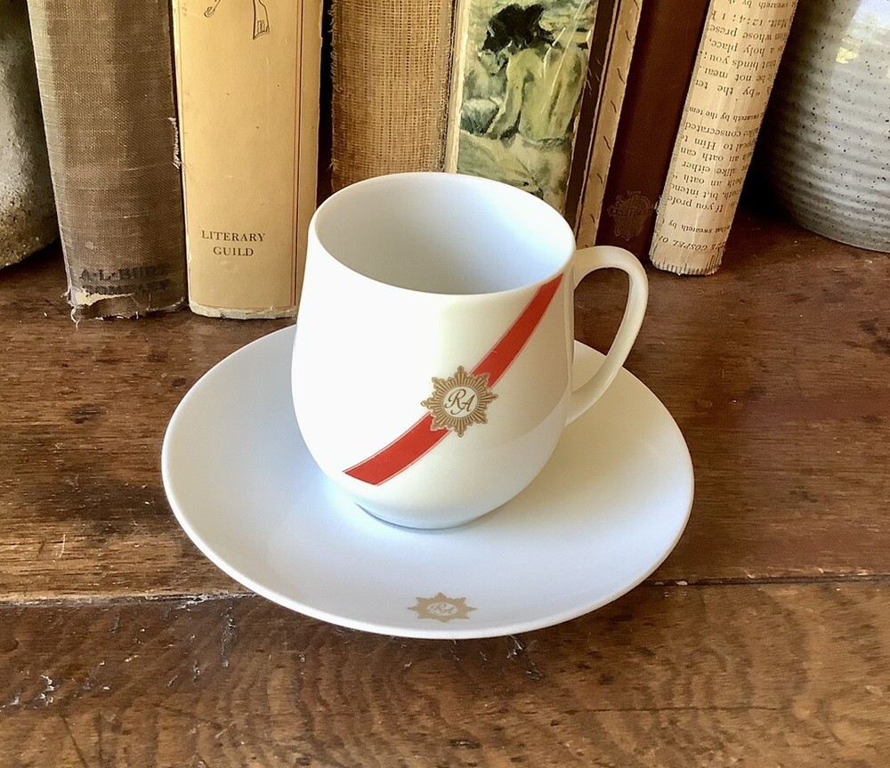 TWA Airlines Royal Ambassador First Class Cup & Saucer By Rosenthal Germany