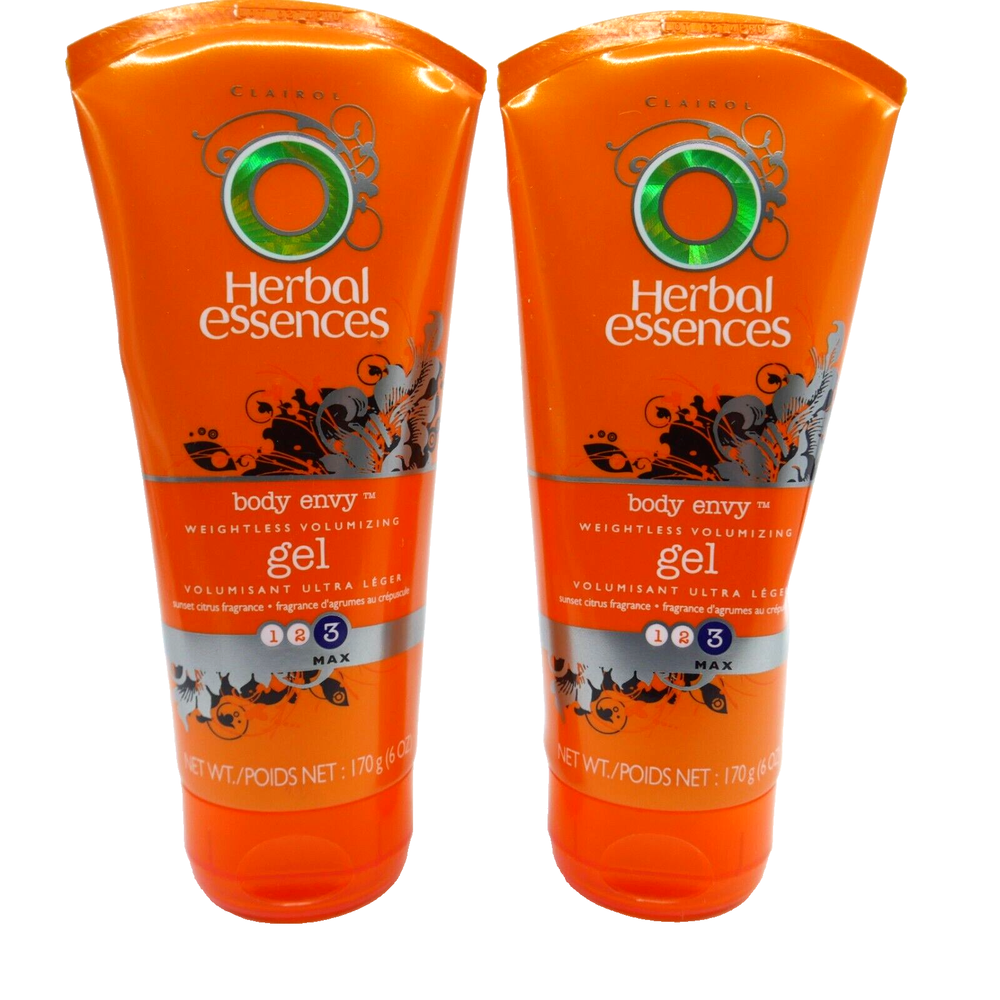 2x Herbal Essences Body Envy Weightless Volumizing GEL MAX HOLD