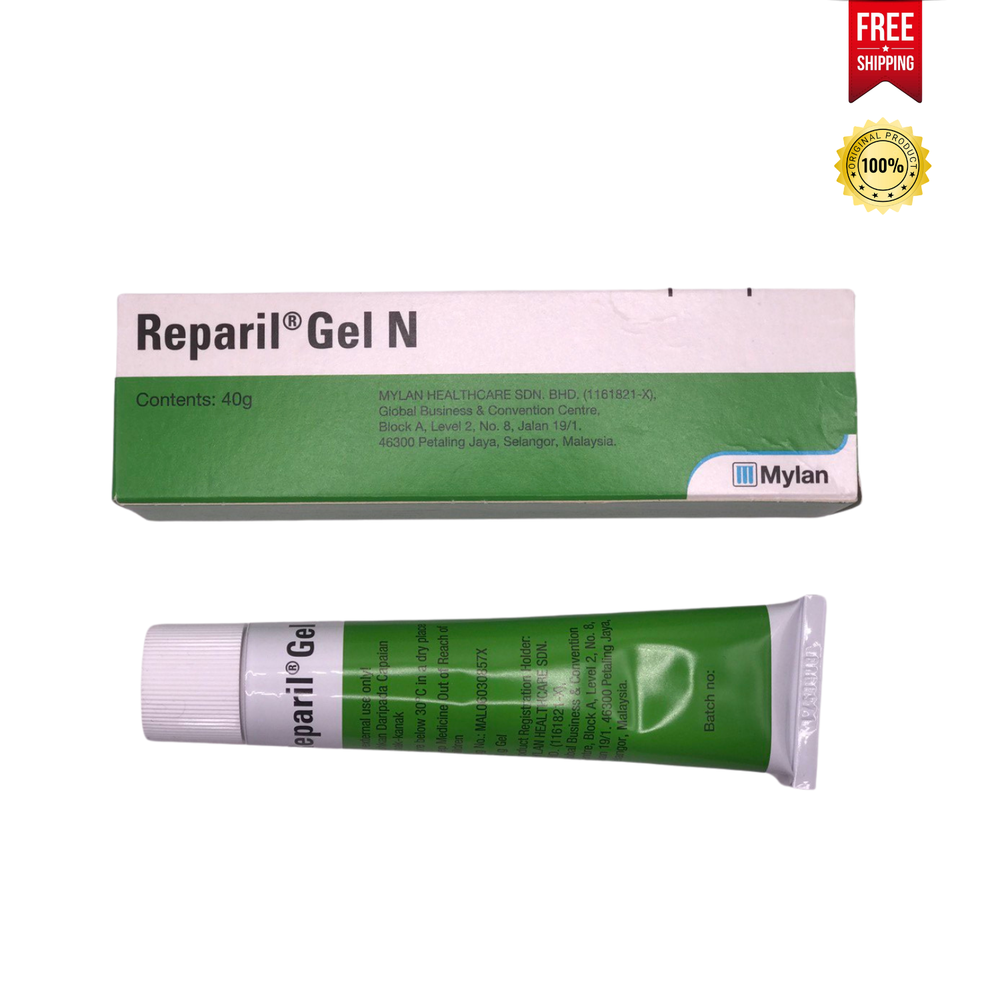 1X Reparil Gel N 40g Anti-Inflammatory Pain Swelling Relief Exp 2026 FREE SHIP